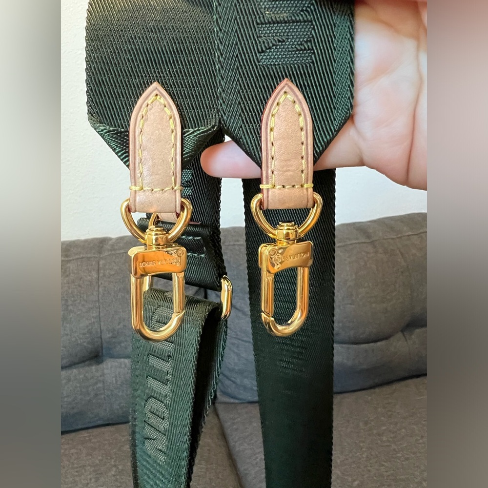 ❌SOLD❌ Louis Vuitton Multi Pochette Accessories Strap in Khaki - Picture 12 of 14